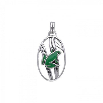 Ted Andrews Frogs Pendant TPD368 - Jewelry